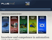 Tablet Screenshot of plusdrei.com